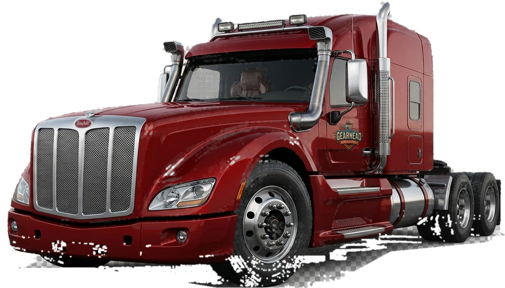 Red tractor unit available for lease
